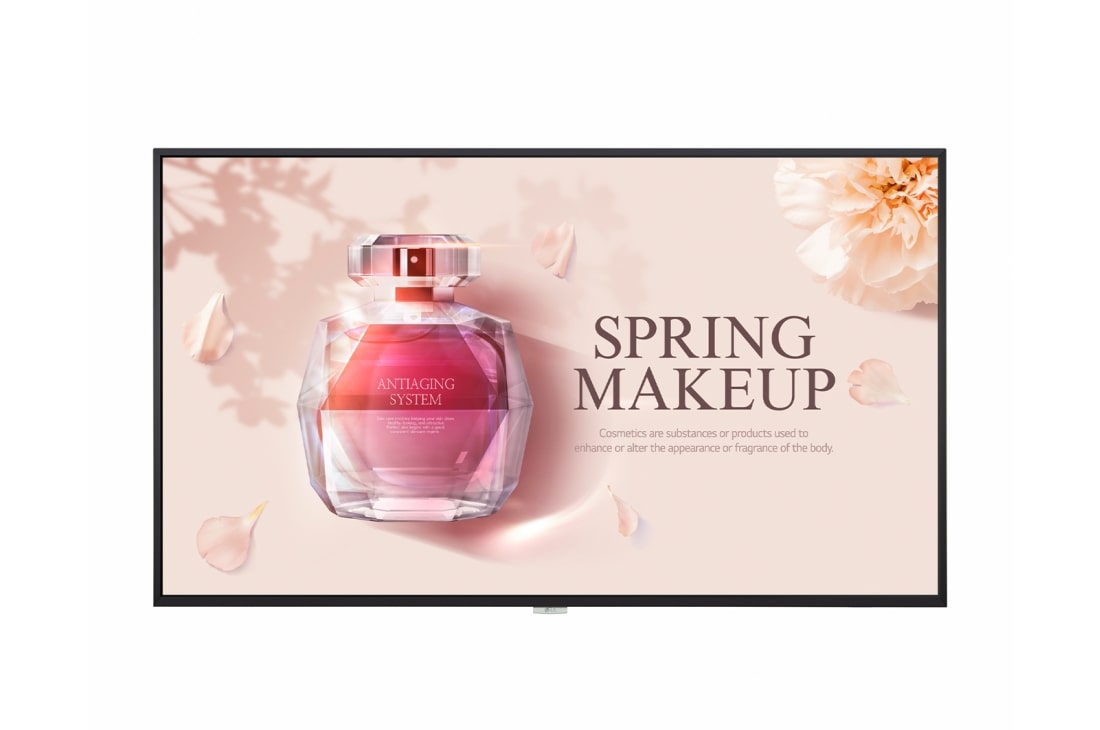 LG New LG 105'' Stretch Signage, 2024, Front view with infill image, 105BM5P-B