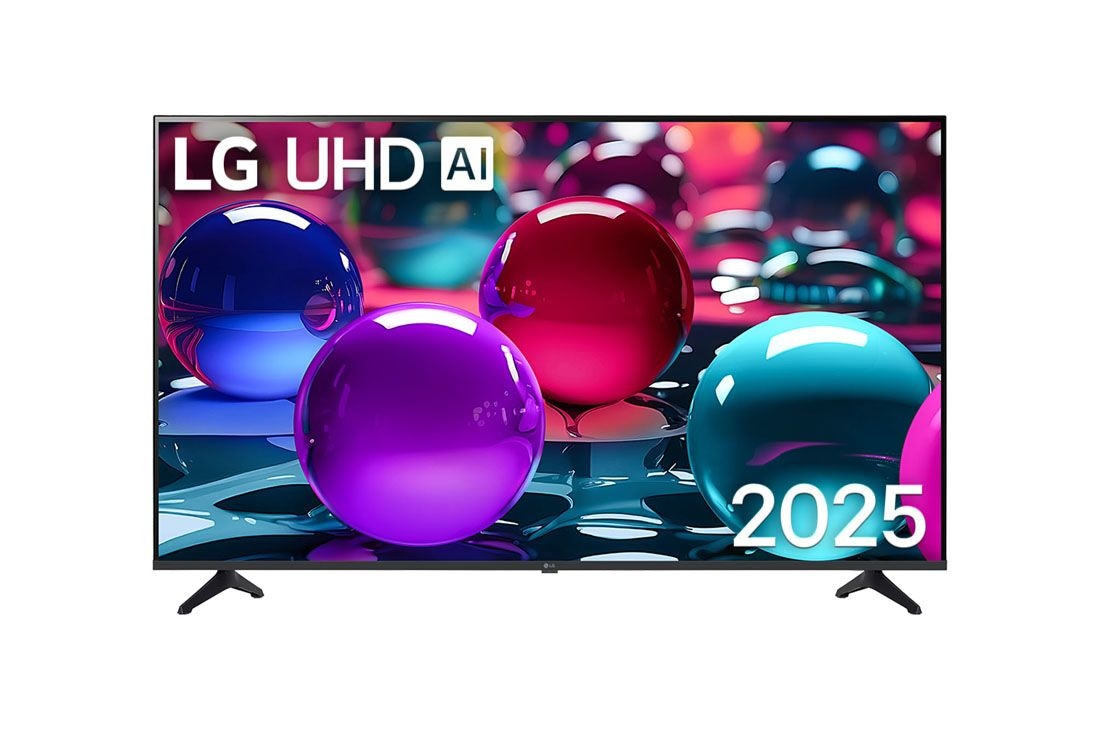 LG Smart TV LG OLED evo AI 4K G5 2025 55 pouces, Vue avant de la Smart TV LG OLED evo AI G5 4K. L’emblème OLED numéro 1 dans le monde pendant 12 ans et le logo LG OLED evo AI 2025 sont à l’écran., OLED55G56LS