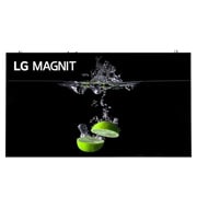 Vorderansicht von Interaktive digitale Anzeige mit 86 Zoll, UHD, IR und Touch-Funktion 86TR3DJ-B