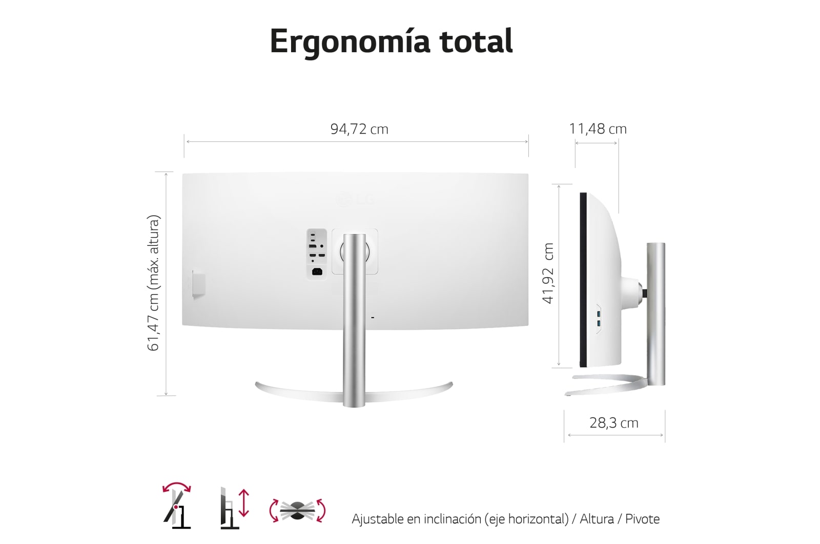 LG OLED evo TV 4K, série C2, Processador α9 Gen5 AI, webOS 22, OLED48C26LB