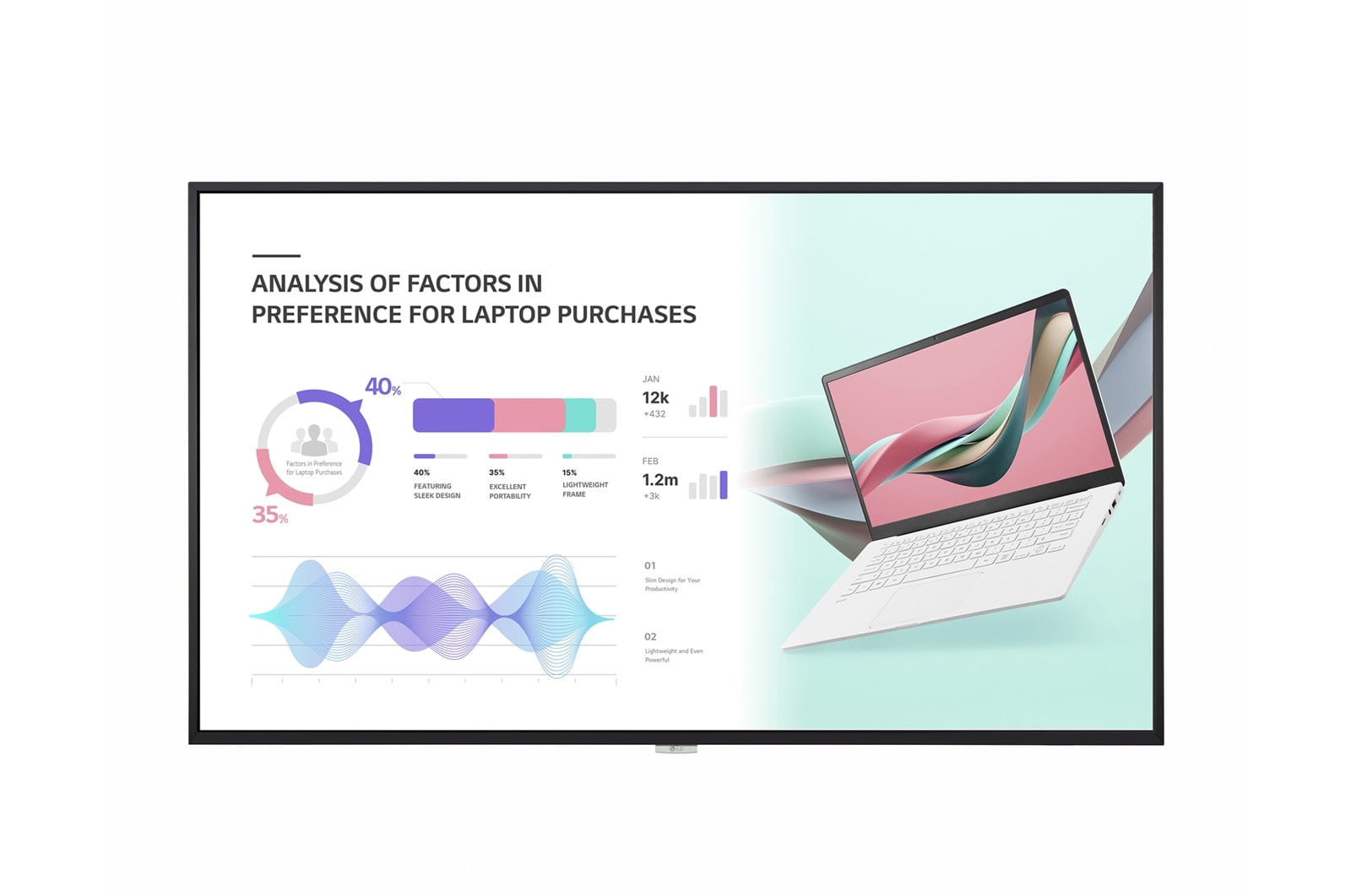 Vista frontal de LG OLED evo TV 4K, série C2, Processador α9 Gen5 AI, webOS 22 OLED55C24LA
