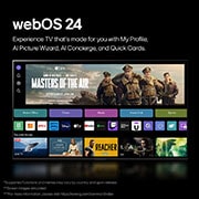 LG OLED evo TV 4K, série C2, Processador α9 Gen5 AI, webOS 22, OLED77C24LA
