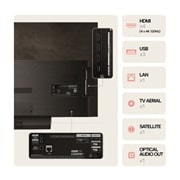 LG 55'' LG OLED evo AI C4 4K Smart TV 2024, OLED55C44LA