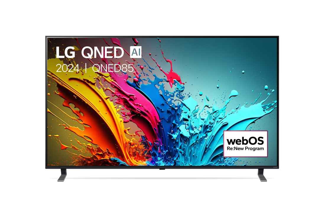 LG New High Haze UHD Standard Signage, Front view with infill image, 75UH5J-H