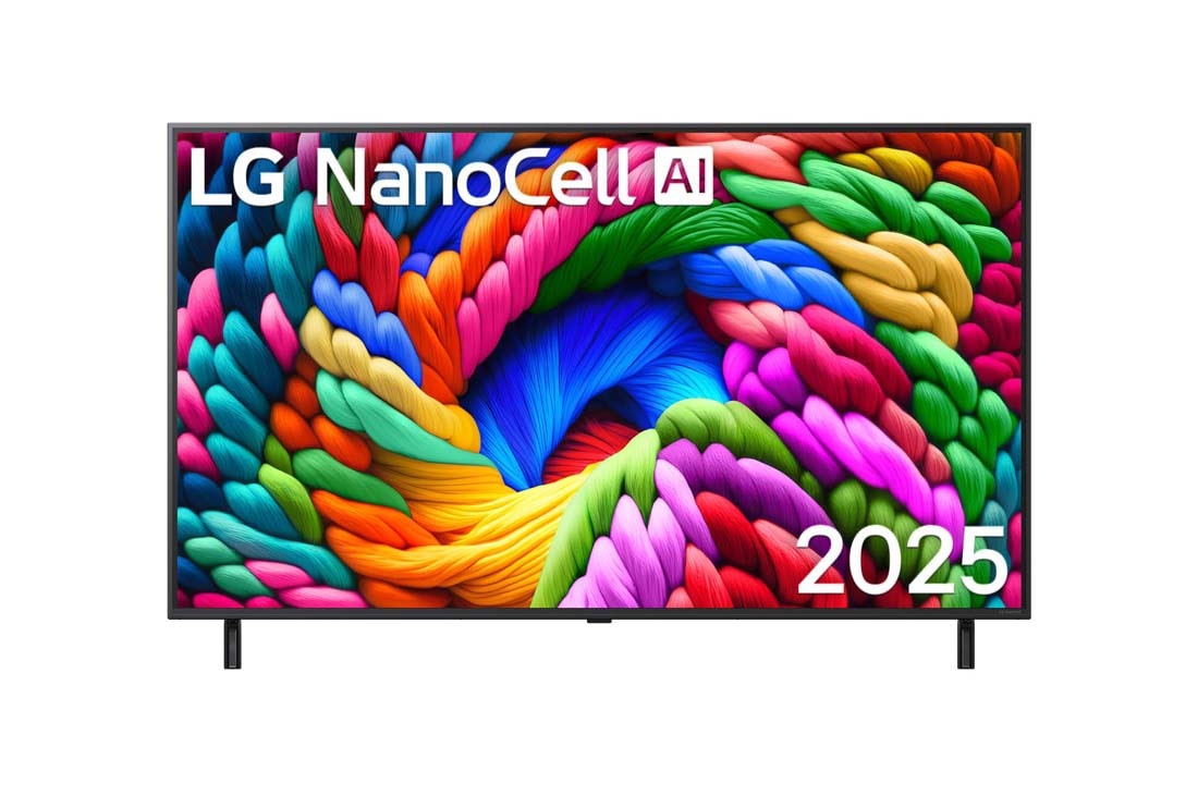 LG 83-tolline LG OLED evo AI M4 maailma esimene tõeliselt juhtmevaba 4K 144 Hz video- ja heliülekandega teler, Eestvaade koos LG OLED evo, OLED M4 teleriga, 11 aastat maailma nr 1 OLED-embleem, webOS Re:New Program logo, 5-aastase paneeligarantii logo ekraanil ja Zero Connect Box koos ühendatud 4K 144Hz juhtme, OLED83M49LA