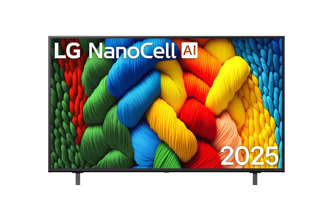LG 55'' UQ8100 - 4K UHD Smart TV - 55UQ81006LB, Kuva edestä, 55UQ81006LB