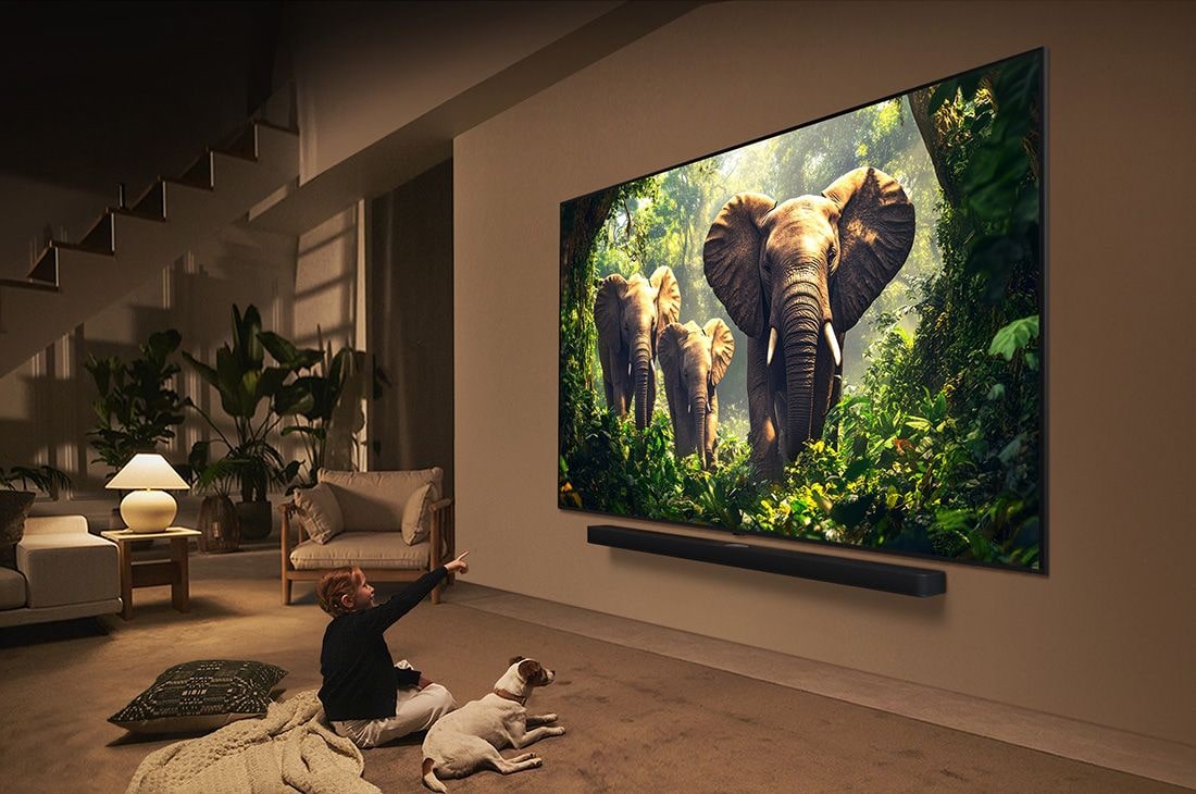 LG 75'' QNED MiniLED AI QNED87 4K Smart TV 2025, 75 tuuman LG QNED evo AI QNED87 4K -älytelevisio 2025, 75QNED87A6B, thumbnail 11