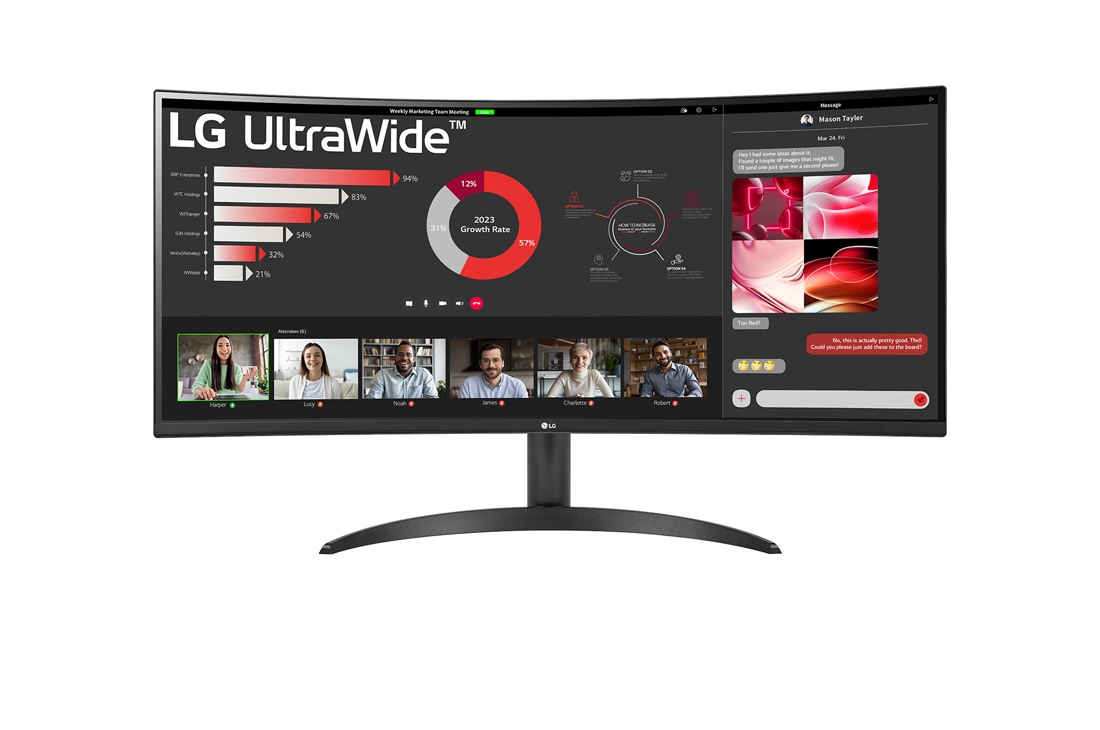 LG 4K UHD Smart TV, Εμπρος όψη με εικόνα σε όλη την έπιφάνεια, 86UQ801C0LB