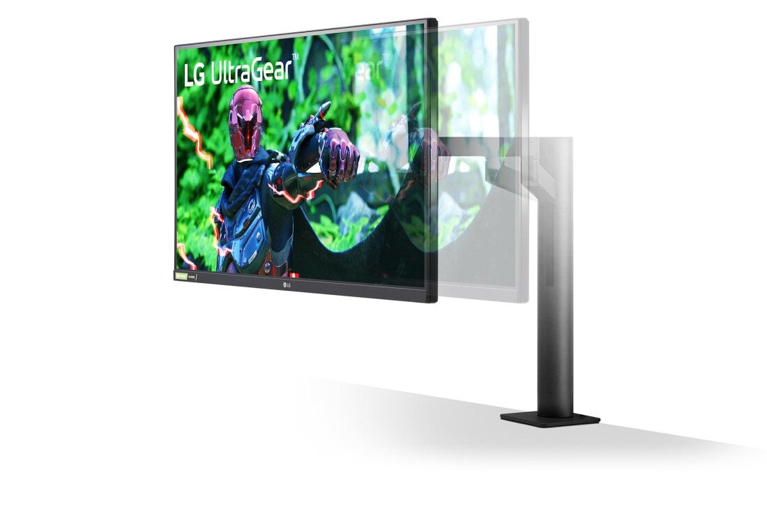 LG Οθόνη 27'' UltraGear™ Nano IPS 1 ms για παιχνίδια, συμβατή με NVIDIA® G-SYNC®, πλαϊνή όψη σε γωνία +15 μοιρών, 27GP850P-B, thumbnail 3