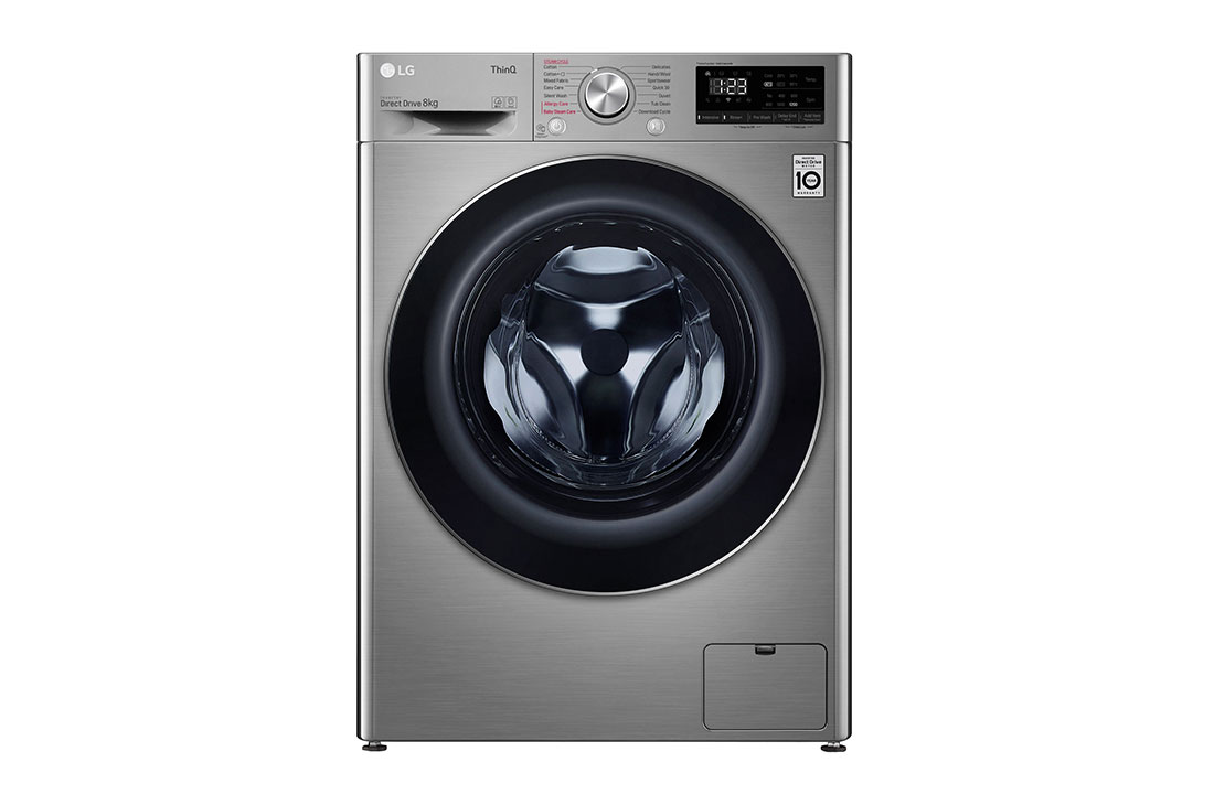 LG  WashTower™, 12/10 kg, max. 1400 okr./min., Steam™, TurboWash™360, kondenzator sa automatskim čišćenjem, ThinQ™ WiFi funkcija, WT1210BBF