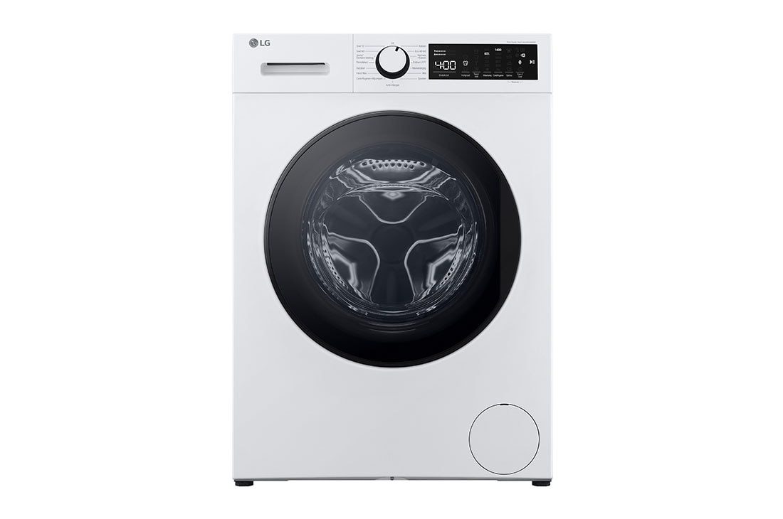 LG  WashTower™, 12/10 kg, max. 1400 okr./min., Steam™, TurboWash™360, kondenzator sa automatskim čišćenjem, ThinQ™ WiFi funkcija, front view light on, WT1210WWF