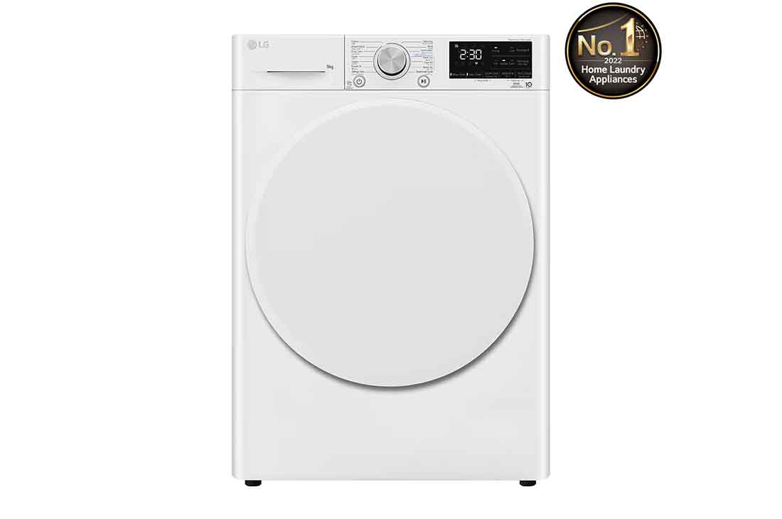 LG Front Load Washer 7kg, Direct Drive Motor, 6 Motion, White Color , FH2J3QDNP0