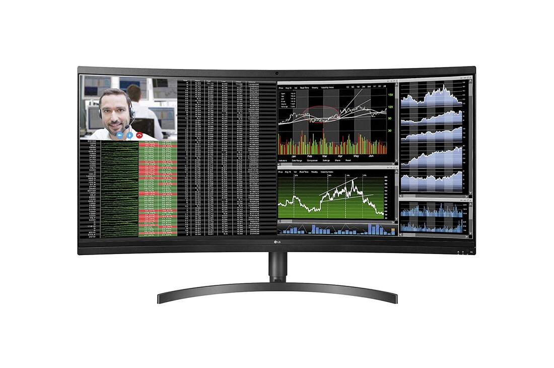 LG LM57 43 inch FHD TV, front view image with infill image, 43LM5750PTC