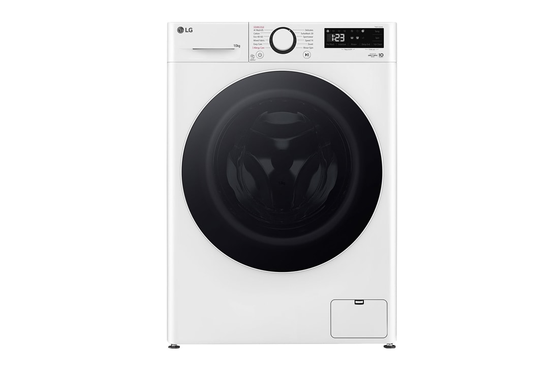 LG Masina de spalat LG, Slim, 8 Kg, 1200 rpm, Clasa A, Motor Inverter Direct Drive, Steam, Gri Antracit, Front View, F2WR508SBM