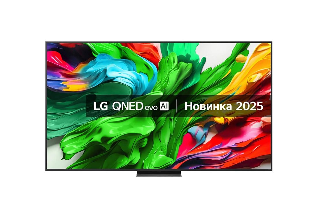 LG 55'' LG NanoCell TV, webOS Smart TV, Pohľad spredu na televízor LG NanoCell TV, 55NANO823QB